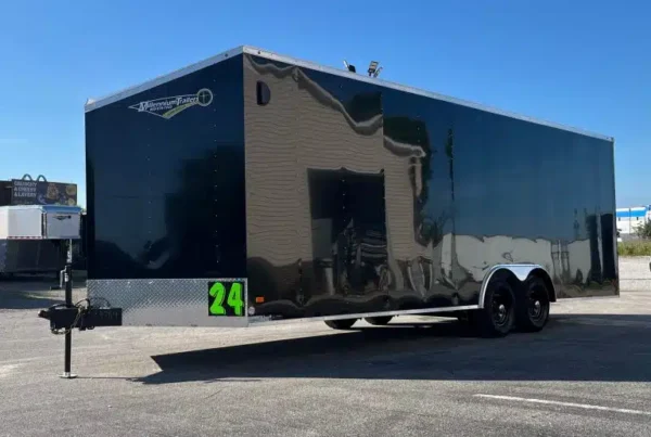 Enclosed Car Hauler 2026 24ft. Hero w/Heavy Duty Ramp Door & 7ft. Interior 0938