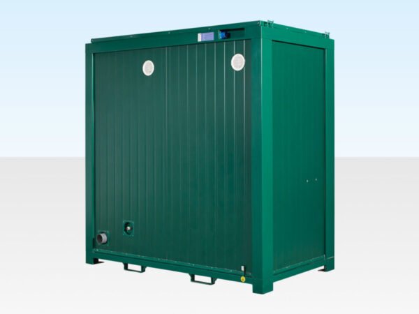 1+1 Double Mains Toilet 8Ft x 5Ft (Green)