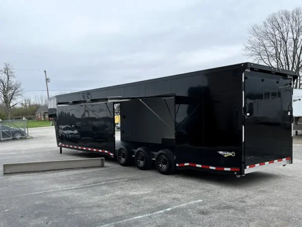 44 ft. Aluminum ATC ROM 500 Gooseneck Car Hauler, Pr…