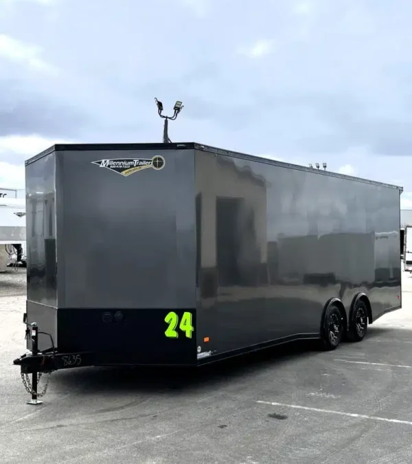 Enclosed Car Hauler 2025 24ft. Blaze w/Finished Interior & Aluminum Wheels 0407