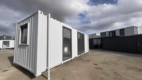 24ft x 9ft Site Office with Toilet – Sales Office / Marketing Suite / Portable Site Cabin