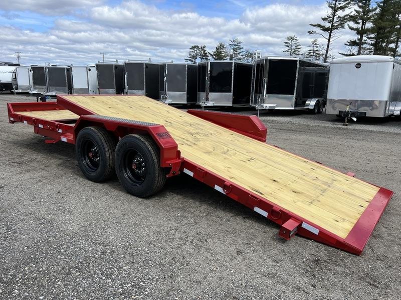 2024 Rice Trailers 7×22 16K Tilt Deck Powder Coat Equipment w/Toolbox - Image 4
