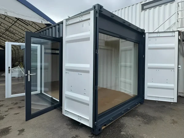 20ft x 8ft Custom Shipping Container Conversion – …