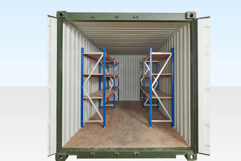 Adjustable, Heavy Duty Three Tier Racking For Rear Of Container - Image 5