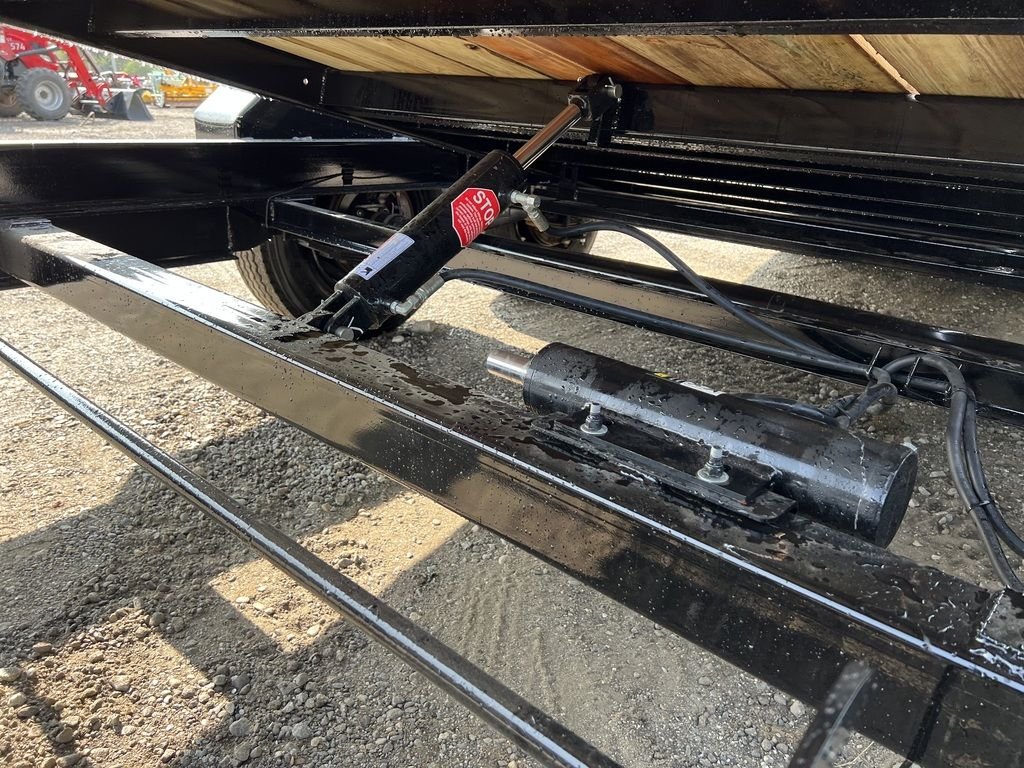 2024 Rice Trailers 7×20 16K Tilt Deck Equipment w/Spare Mount - Image 3