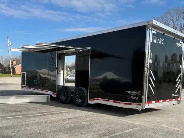 Enclosed ATC Car Trailer 2026 28ft. Aluminum ROM 550…