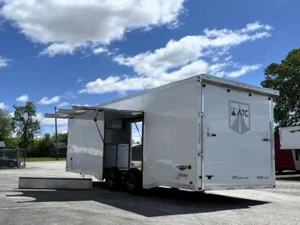 Enclosed ATC Car Trailer 2025 24ft. Aluminum ROM 450…