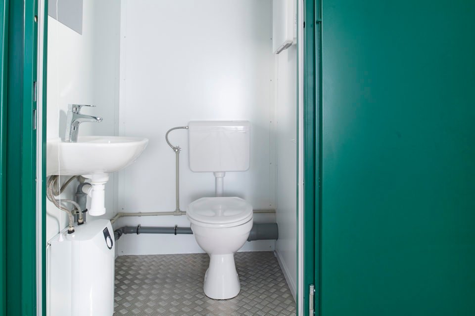 1+1 Double Mains Toilet 8Ft x 5Ft (Green) - Image 2