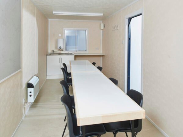 20Ft x 8Ft Steel Anti-Vandal Canteen Cabin