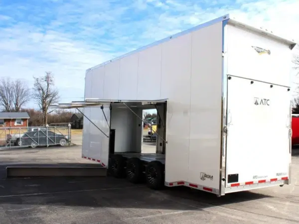 Enclosed ATC Car Trailer 2026 26ft. Aluminum Stacker…