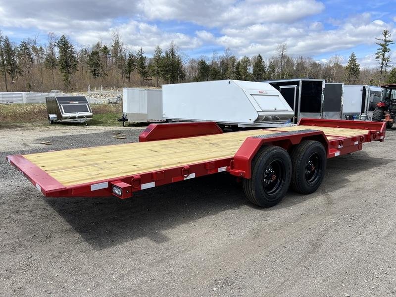 2024 Rice Trailers 7×22 16K Tilt Deck Powder Coat Equipment w/Toolbox - Image 2