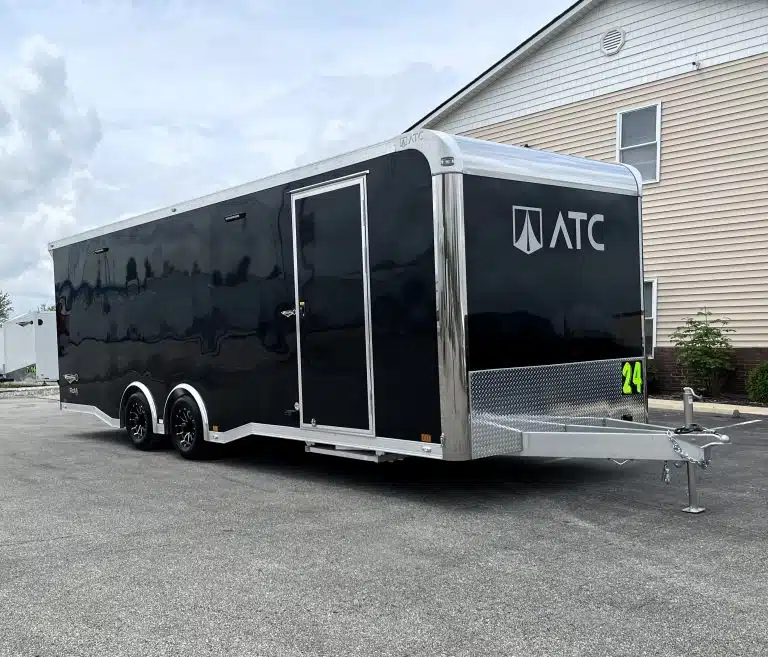 Enclosed ATC Car Trailer 2026 24ft. Aluminum ROM 450 w/Large Escape Door & LifeTrac 6106 - Image 5
